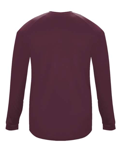 Badger 4004 Ultimate SoftLock Long Sleeve T-Shirt #color_Maroon