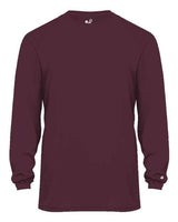 Badger 4004 Ultimate SoftLock Long Sleeve T-Shirt #color_Maroon
