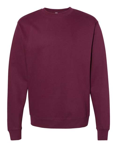Independent Trading Co. SS3000 Midweight Crewneck Sweatshirt #color_Maroon