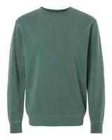 Independent Trading Co. PRM3500 Midweight Pigment-Dyed Crewneck Sweatshirt #color_Pigment Alpine Green