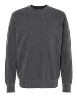 Independent Trading Co. PRM3500 Midweight Pigment-Dyed Crewneck Sweatshirt #color_Pigment Black