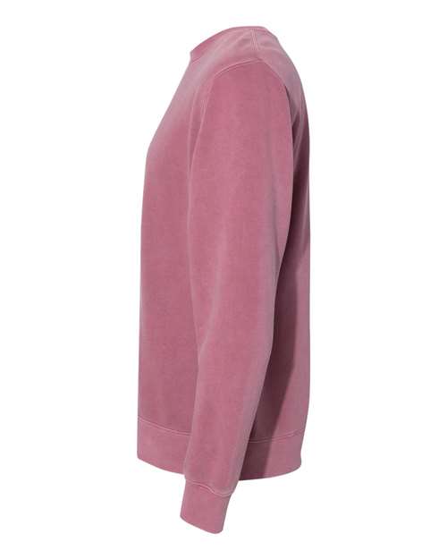 Independent Trading Co. PRM3500 Midweight Pigment-Dyed Crewneck Sweatshirt #color_Pigment Maroon