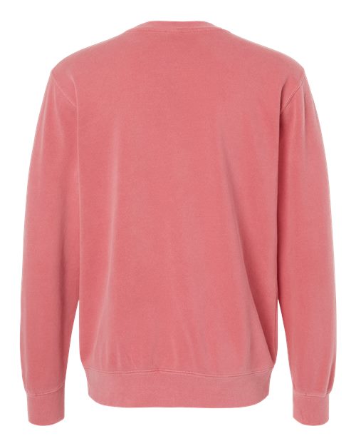 Independent Trading Co. PRM3500 Midweight Pigment-Dyed Crewneck Sweatshirt #color_Pigment Pink