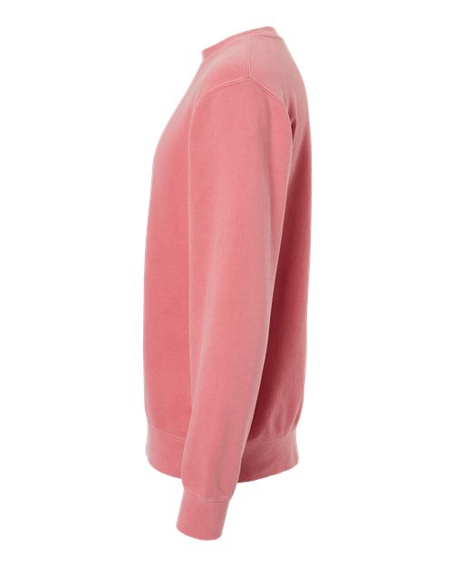 Independent Trading Co. PRM3500 Midweight Pigment-Dyed Crewneck Sweatshirt #color_Pigment Pink