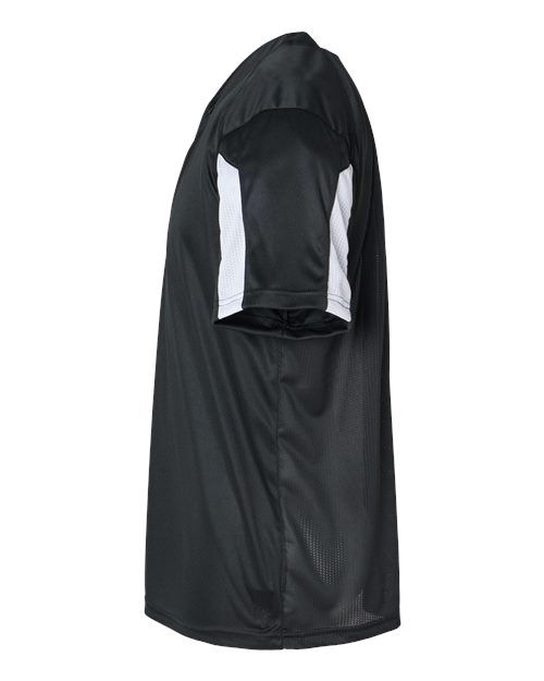 Alleson Athletic 7976 Striker Placket #color_Black/ White