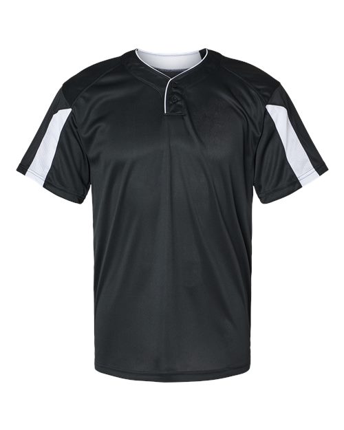 Alleson Athletic 7976 Striker Placket #color_Black/ White