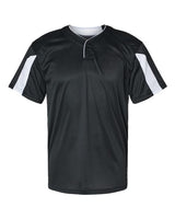 Alleson Athletic 7976 Striker Placket #color_Black/ White