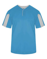Alleson Athletic 7976 Striker Placket #color_Columbia Blue/ White