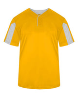 Alleson Athletic 7976 Striker Placket #color_Gold/ White