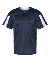 Alleson Athletic 7976 Striker Placket #color_Navy/ White