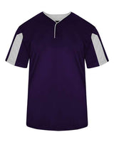 Alleson Athletic 7976 Striker Placket #color_Purple/ White