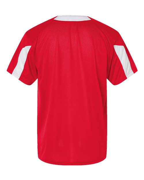 Alleson Athletic 7976 Striker Placket #color_Red/ White