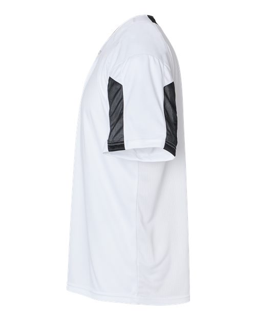 Alleson Athletic 7976 Striker Placket #color_White/ Black
