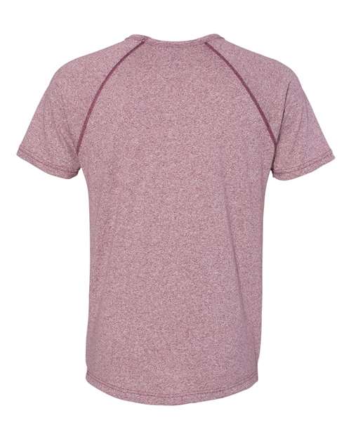 Next Level 2050 Men's Mock Twist Raglan T-Shirt #color_TECH MAROON