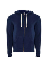 Next Level 9602 Unisex Full-Zip Hooded Sweatshirt #color_MIDNIGHT NAVY