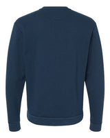 Next Level 9001 Unisex Long Sleeve Crew with Pocket #color_MIDNIGHT NAVY