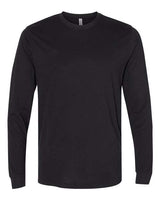 Next Level 6411 Unisex Sueded Long-Sleeve Crew #color_BLACK