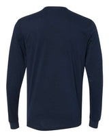 Next Level 6411 Unisex Sueded Long-Sleeve Crew #color_MIDNIGHT NAVY