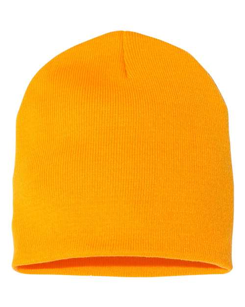 Yupoong 1500 Adult Knit Beanie #color_GOLD