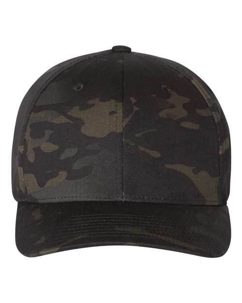 Flexfit 6277MC Multicam Cap #color_MULTICAM BLACK