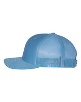Richardson 112 Snapback Trucker Cap #color_Columbia Blue