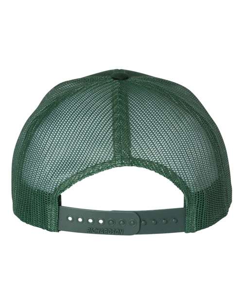 Richardson 112 Snapback Trucker Cap #color_Dark Green