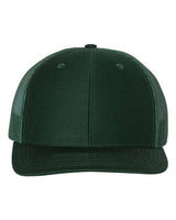 Richardson 112 Snapback Trucker Cap #color_Dark Green
