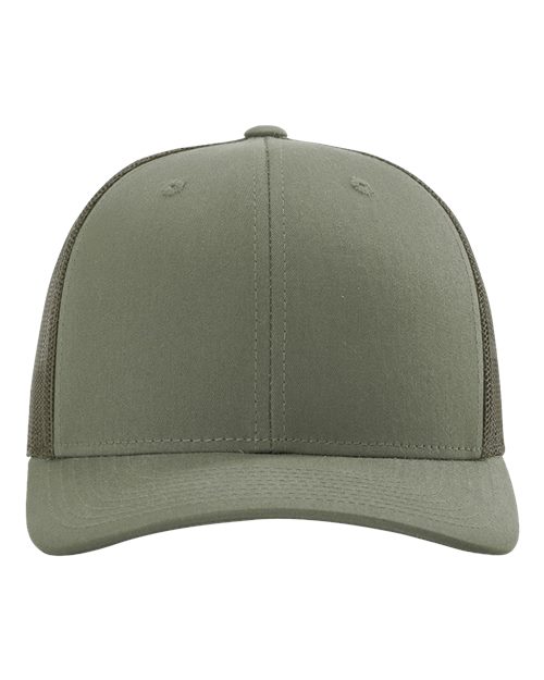 Richardson 112 Snapback Trucker Cap #color_Loden