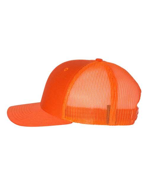 Richardson 112 Snapback Trucker Cap #color_Orange