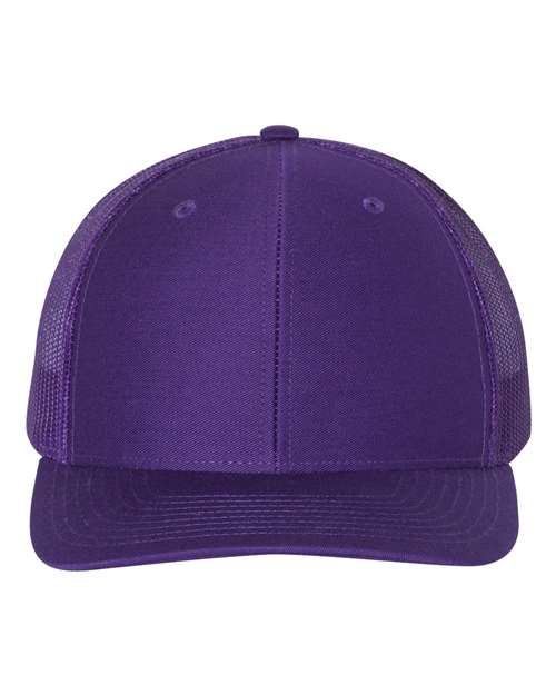 Richardson 112 Snapback Trucker Cap #color_Purple