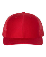 Richardson 112 Snapback Trucker Cap #color_Red