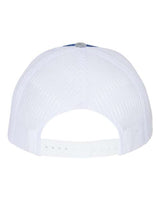Richardson 112 Snapback Trucker Cap #color_Royal/ White/ Heather Grey