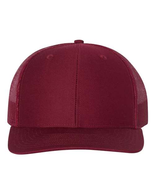 Richardson 112 Snapback Trucker Cap #color_Cardinal