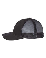 Richardson 115 Low Pro Trucker Cap #color_Black