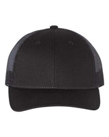 Richardson 115 Low Pro Trucker Cap #color_Black