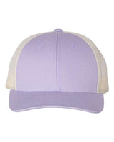 Richardson 115 Low Pro Trucker Cap #color_Lilac/ Birch