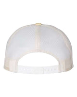 Richardson 115 Low Pro Trucker Cap #color_Pale Banana/ Birch