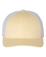 Richardson 115 Low Pro Trucker Cap #color_Pale Banana/ Birch