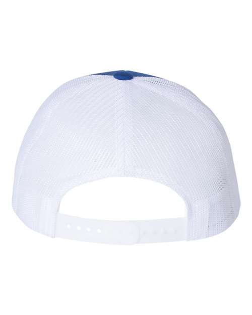 Richardson 115 Low Pro Trucker Cap #color_Royal/ White