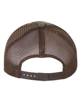 Richardson 111P Garment Washed Printed Trucker Cap #color_Realtree Edge/ Brown