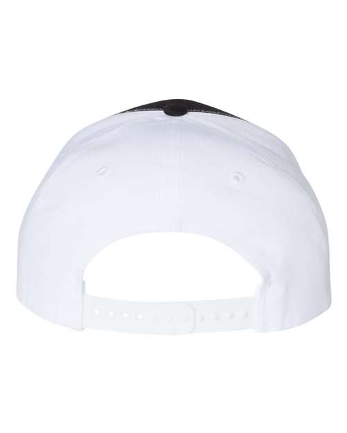 Richardson 312 Twill Back Trucker Cap #color_Black/ White