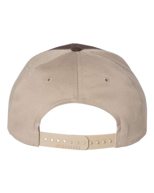 Richardson 312 Twill Back Trucker Cap #color_Brown/ Khaki
