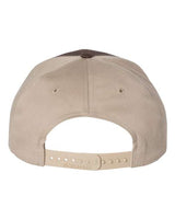 Richardson 312 Twill Back Trucker Cap #color_Brown/ Khaki