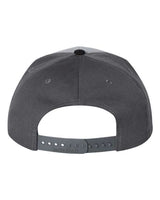 Richardson 312 Twill Back Trucker Cap #color_Grey/ Charcoal/ Black
