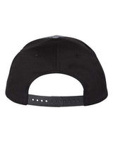 Richardson 312 Twill Back Trucker Cap #color_Heather Grey/ Black