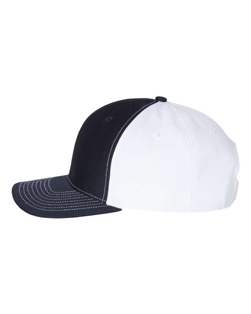 Richardson 312 Twill Back Trucker Cap #color_Navy/ White