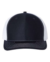Richardson 312 Twill Back Trucker Cap #color_Navy/ White