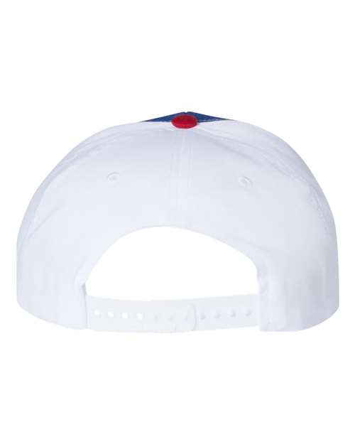 Richardson 312 Twill Back Trucker Cap #color_Royal/ White/ Red