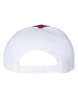 Richardson 312 Twill Back Trucker Cap #color_Royal/ White/ Red