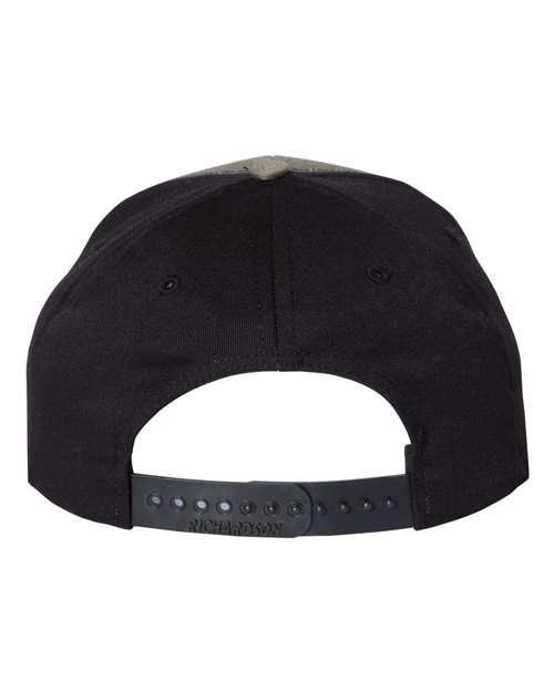 Richardson 312 Twill Back Trucker Cap #color_Loden/ Black